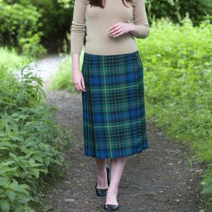Kilted Skirt Available In Royal Stewart, Black..