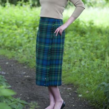 Kilted Skirt Available In Royal Stewart, Black..