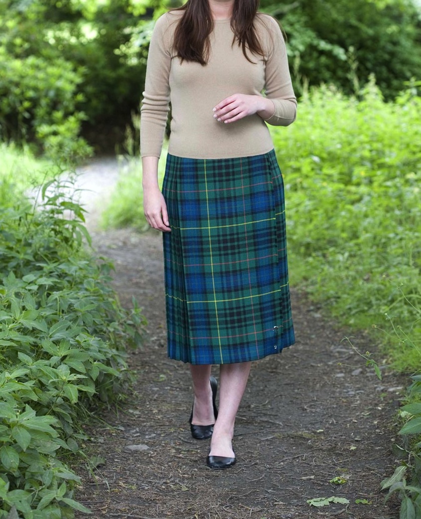 Kilted Skirt Available In Royal Stewart, Black Watch & Scottish National
